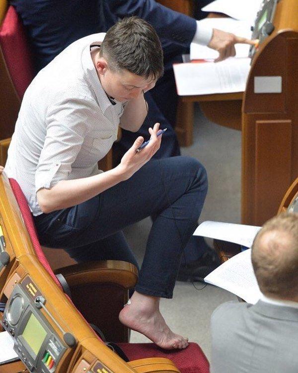 Nadezhda Savchenko Feet