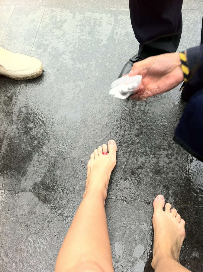 Andrea Escalona Feet