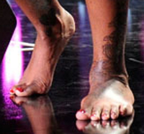 Fantasia Barrino Feet
