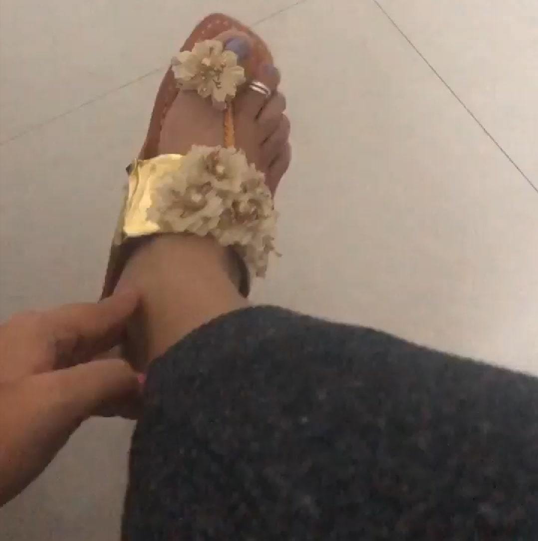 Geetha Madhuri Feet