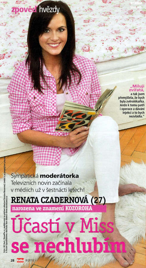 Renata Czadernova Feet