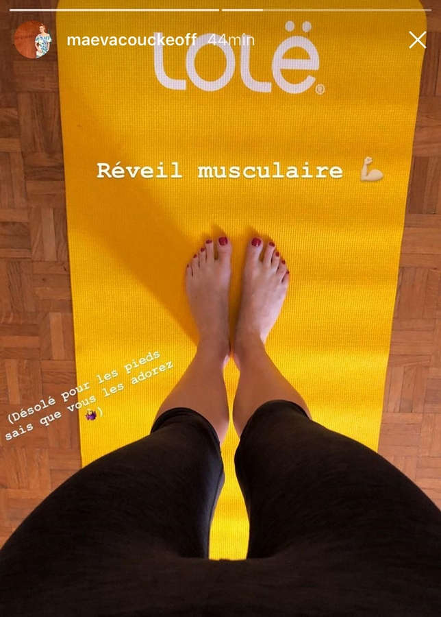 Maeva Coucke Feet