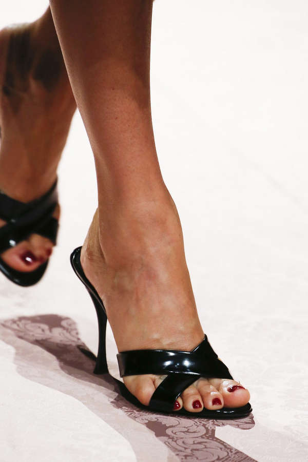 Helena Christensen Feet