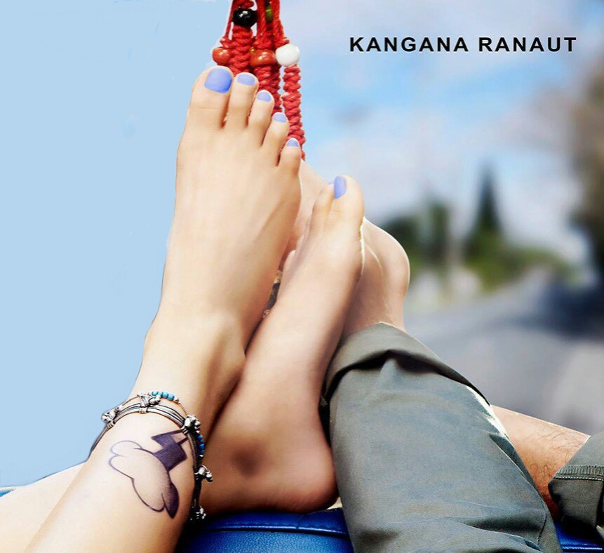 Kangana Ranaut Feet