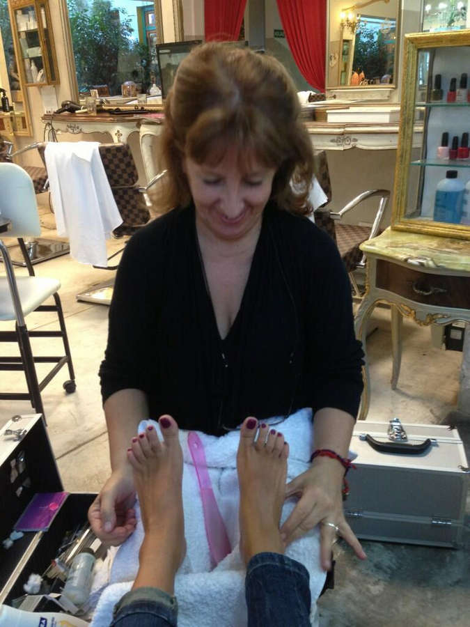 Florencia Tesouro Feet